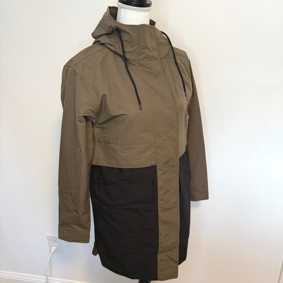 Everlane The ReNew Anorak Jacket In Forest Black Size XXS New - Picture 6 of 12